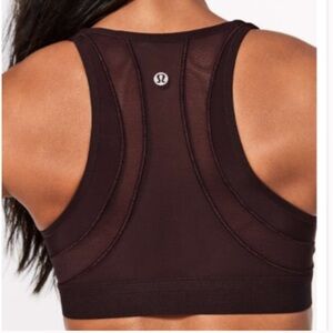 Lululemon Purple Fresh in Mesh Sports Bra